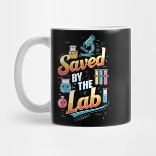 Saved by The Lab-Cute Retro Lab week Mug